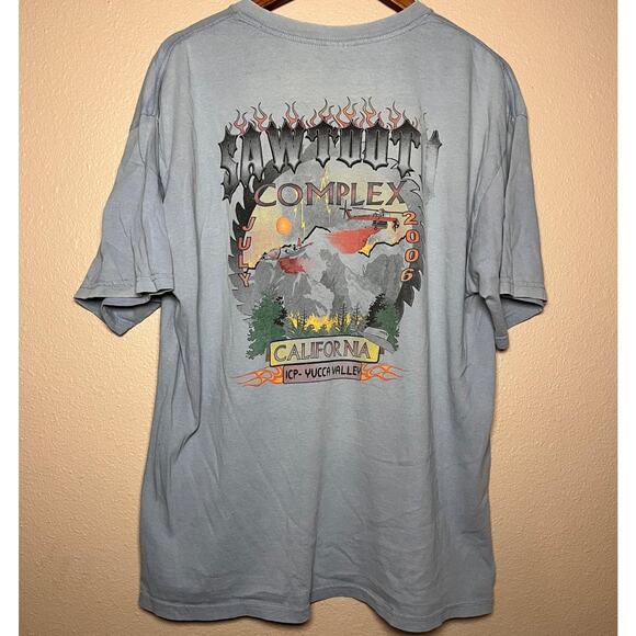 🔥 Vintage Sawtooth Complex California Wildfire Tee – Size XL - Picture 2 of 6